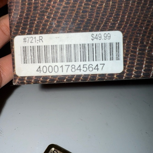 Gold and Silver Bull Belt Buckle - Picture 2 of 3